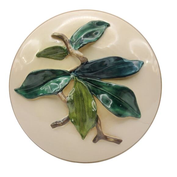 Red Wing Pottery Covered Casserole & Lid Normandy Serving Dish Forest Green MCM - Picture 3 of 6